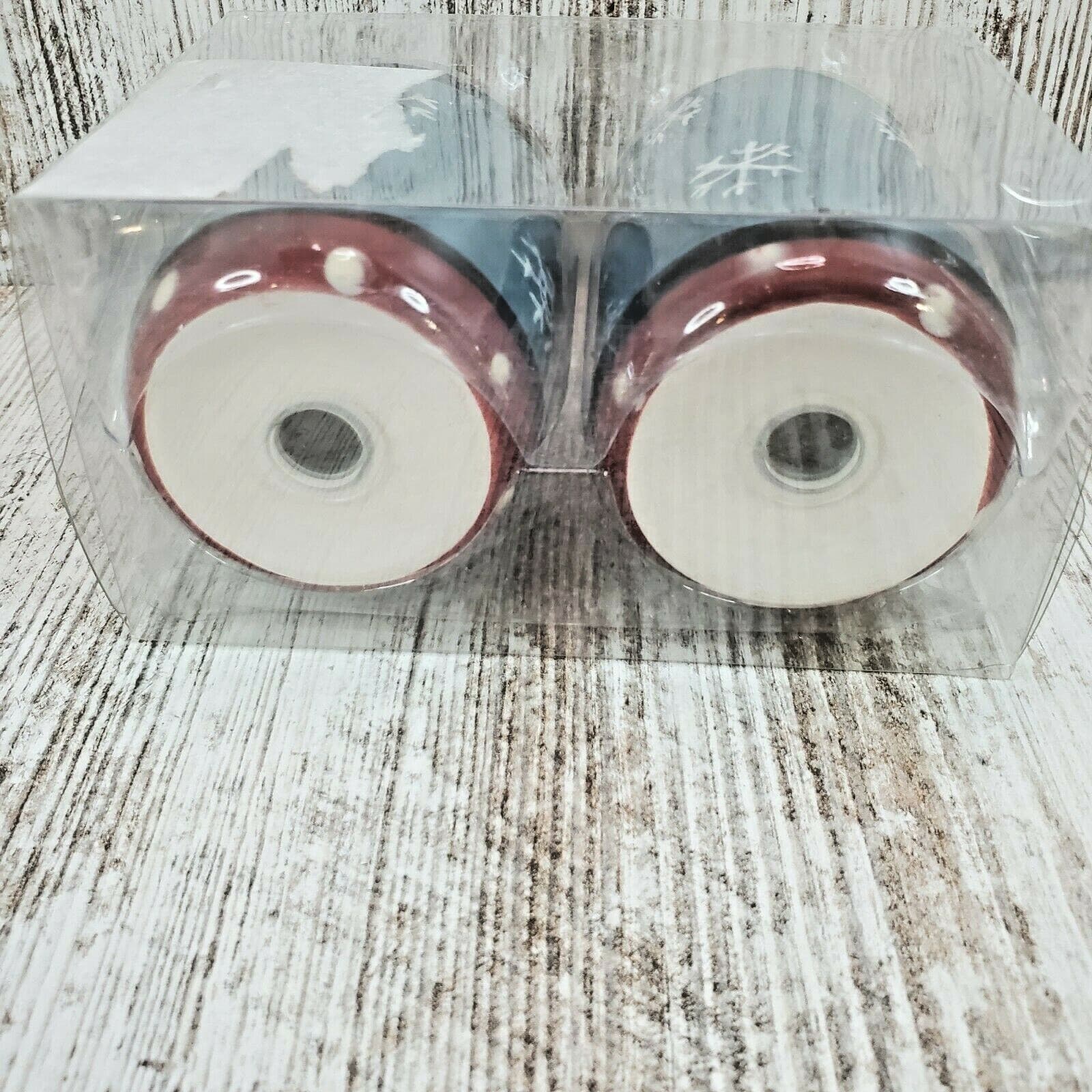 CIB 44T365 Christmas Salt and Pepper Shakers Snowflakes Winter Snowmen 3.25" - Thumbnail 5
