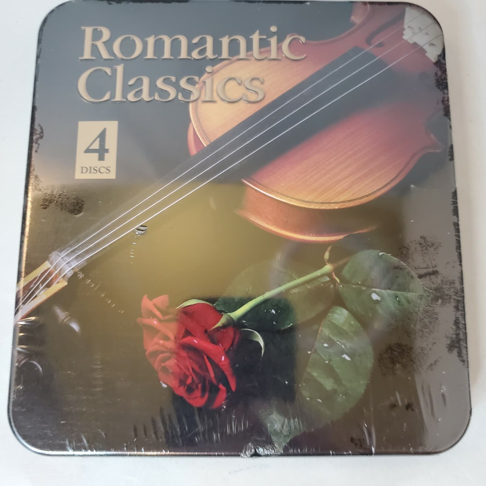 Romantic Classics Various Artists CD in Tin Case Sealed 4 Disc Classical Music