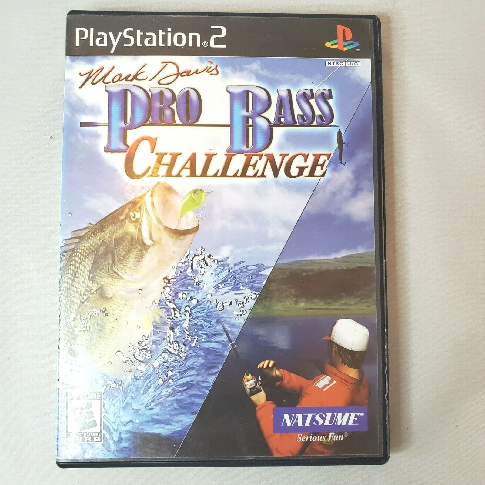 Playstation 2 PS2 Mark Davis Pro Bass Challenge Video Game Complete with Manual