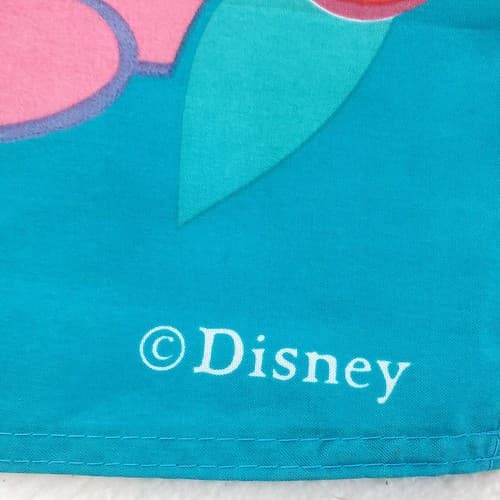 Vintage Disney Mickey Mouse Spring Flowers Outdoor Flag Banner 29” X 41” Korea - Thumbnail 2