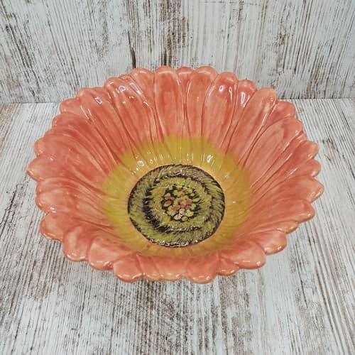 Certified Internationl Garden Party Janie Gross Flower Floral Bowl Candle Holder