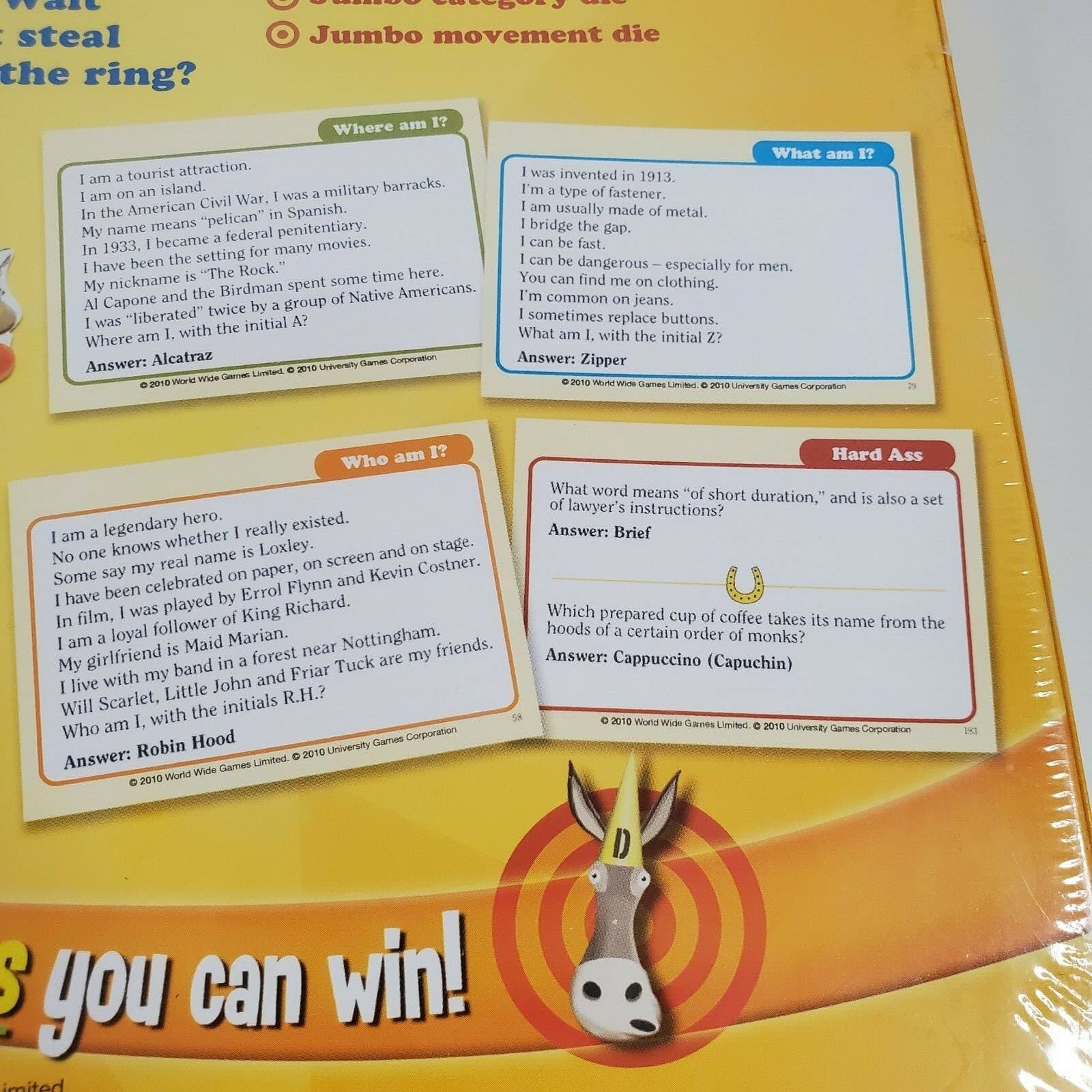University Games Board Game Smart Ass Family Game Night 2018 Version New Sealed - Thumbnail 6