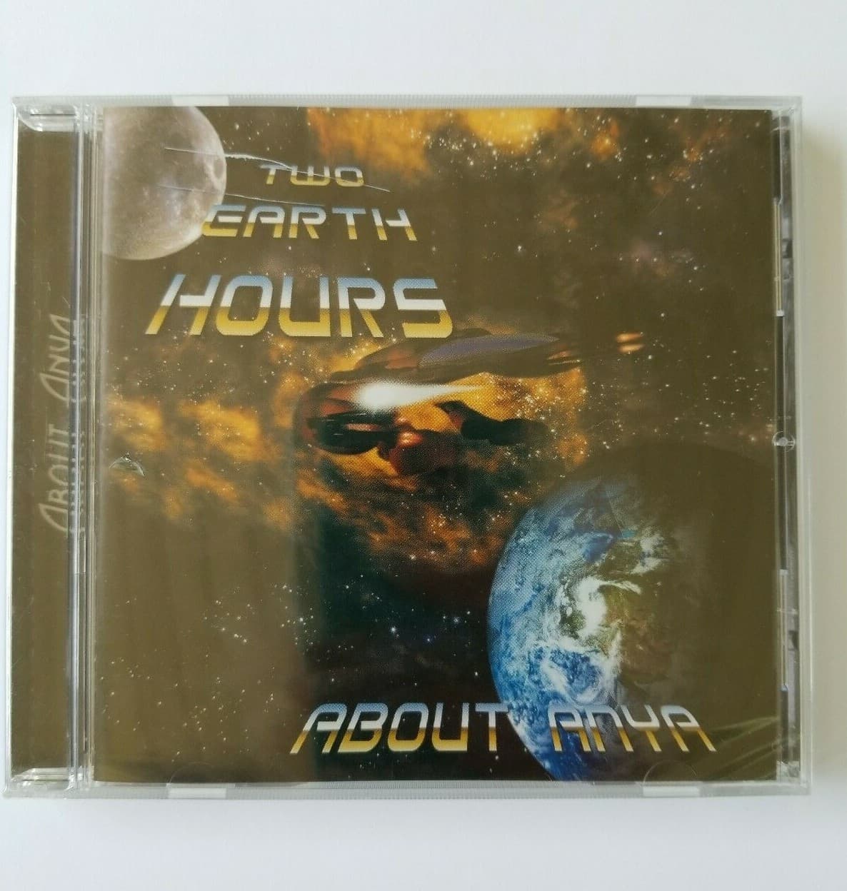 About Anya, Two Earth Hours (CD) *New, Slightly cracked Case* Sealed