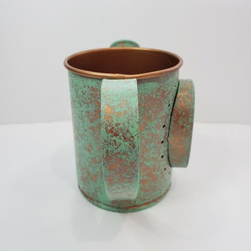 Marjolein Bastin Natures Sketchbook Series Bird Coppertone Metal Watering Can - Thumbnail 4