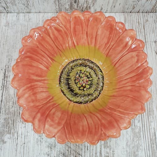 Certified Internationl Garden Party Janie Gross Flower Floral Bowl Candle Holder - Thumbnail 3