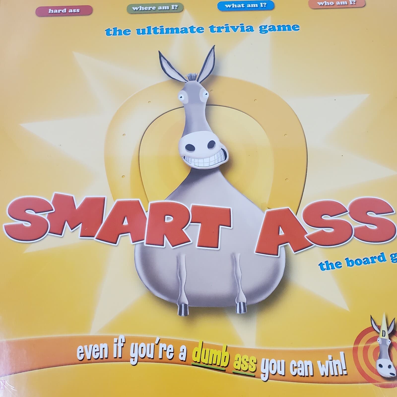 University Games Board Game Smart Ass Family Game Night 2018 Version New Sealed - Thumbnail 3