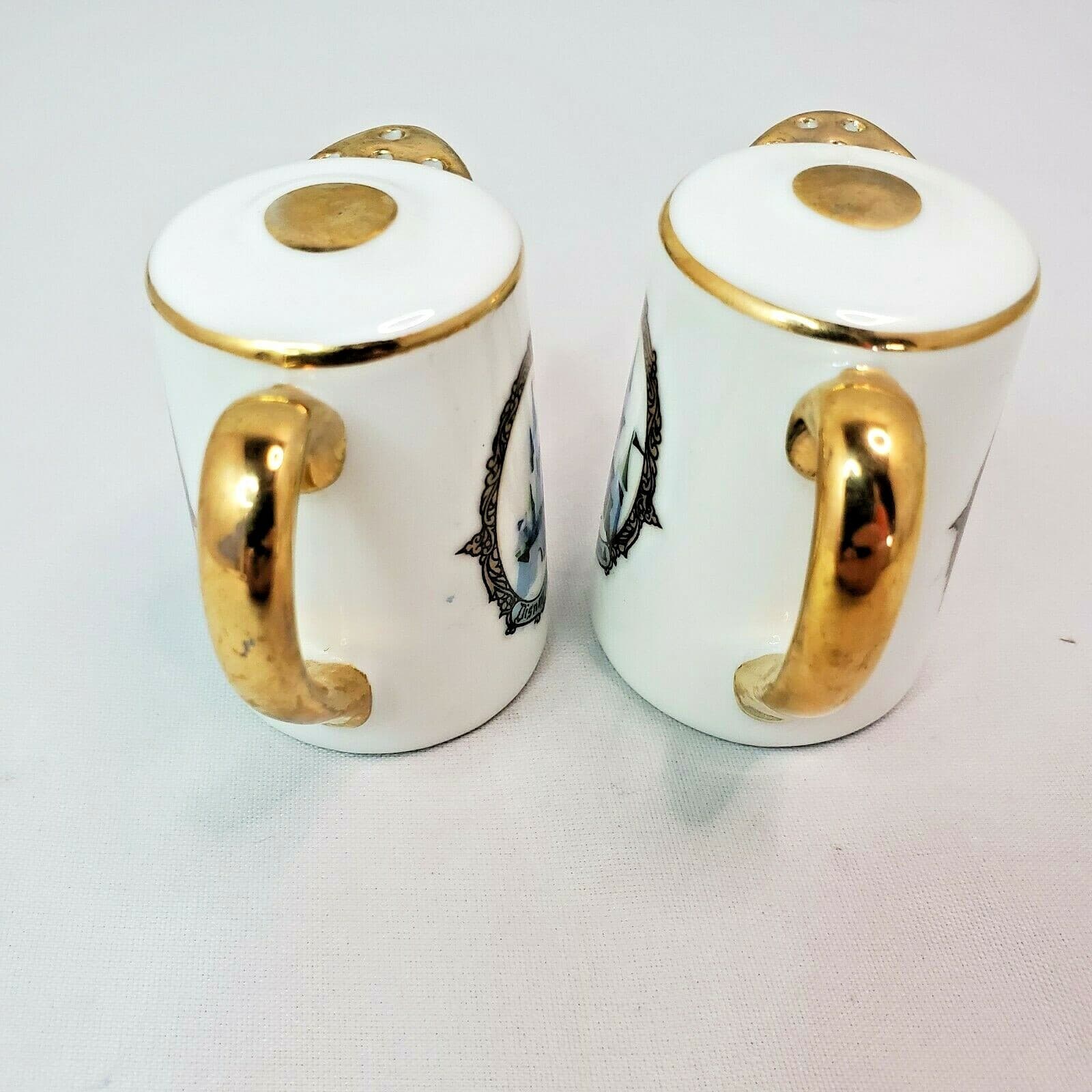 Disneyland Teapot Coffee Pot Salt & Pepper Shakers Walt Disney Productions Japan - Thumbnail 5