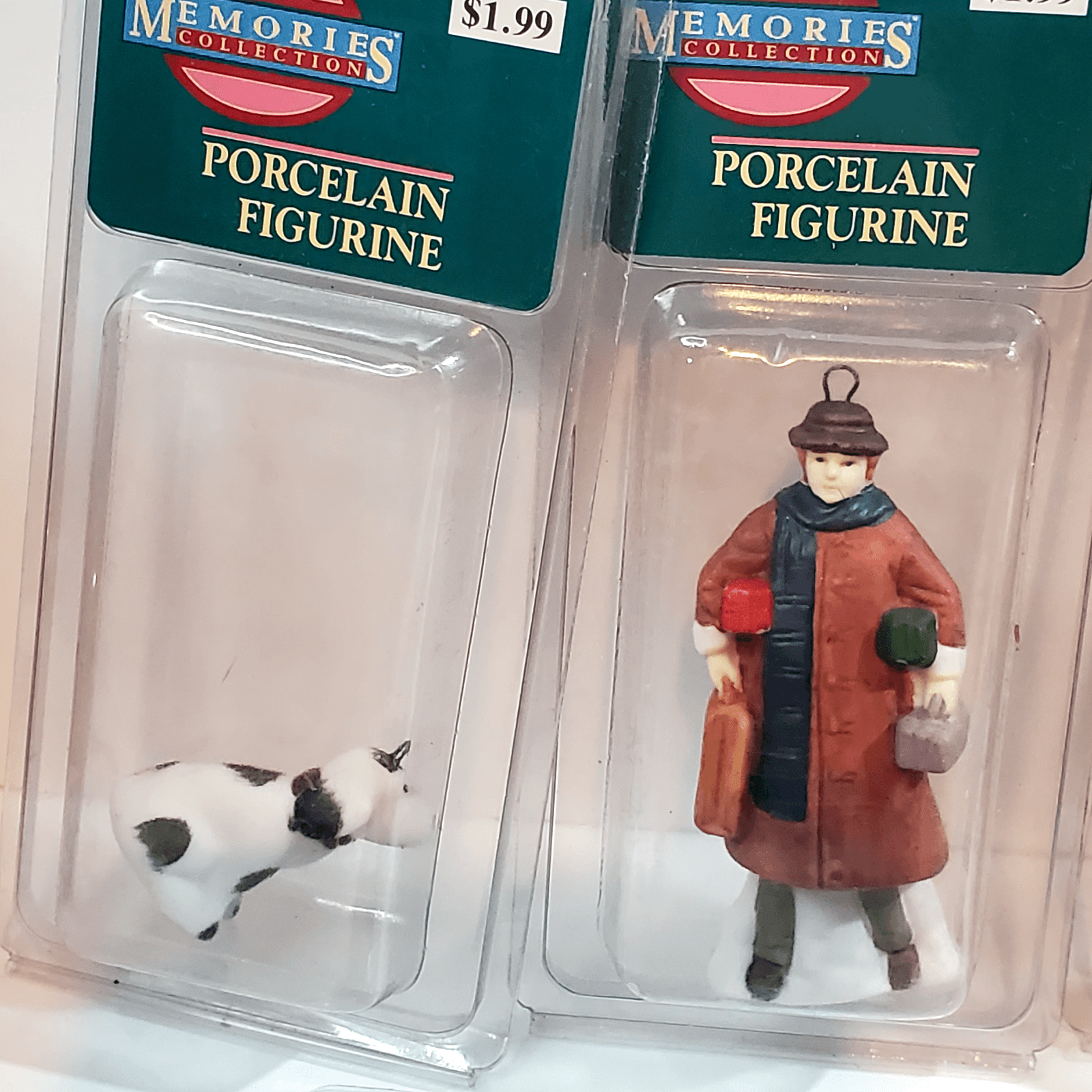 Vtg Venture Memories Collection Tree Ornaments Figurines Lot of 11 Santa People - Thumbnail 7
