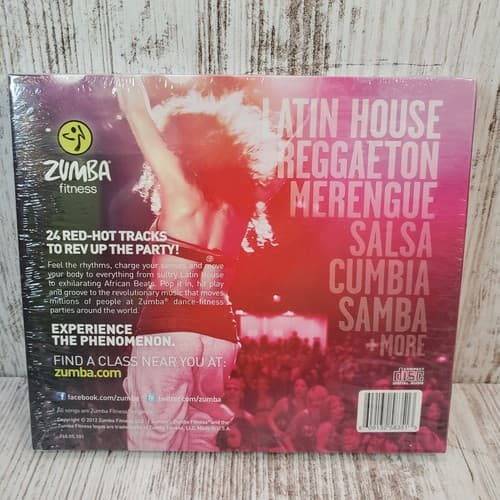 Zumba Fitness Rhythm Revolution by Various Artists 2 CD Set Jan-2013, Allegro - Thumbnail 2