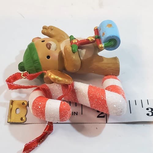 Hallmark Keepsake Age Series I Am Two 2 Customize Christmas Ornament Teddy Bear - Thumbnail 6