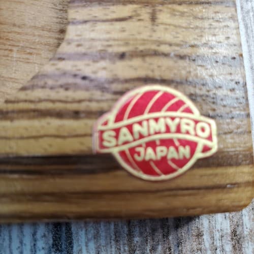 Vintage Sanmyro Japan Wood & Ceramic "Kitchen Prayer' Wall Plaque & Utensils - Thumbnail 7