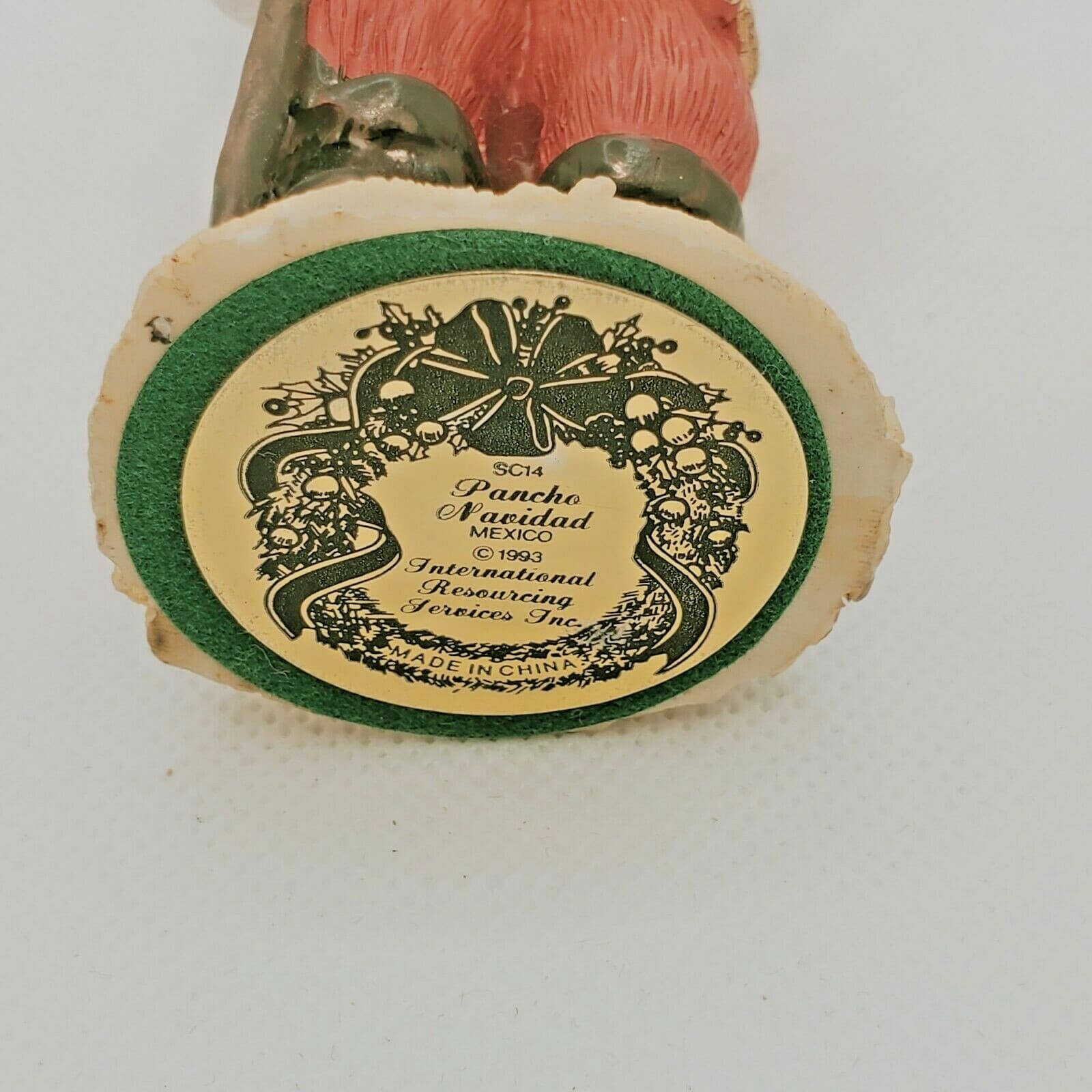 International Santa Claus Collection figurine Mexico Pancho Navidad 1993 SC14 - Thumbnail 5