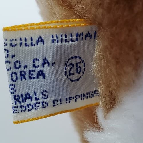 Vintage Dakin 1981 Merry Mouse Priscilla Hillman Plush Stuffed Animal Korea 9" - Thumbnail 11