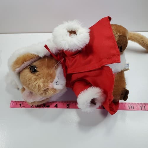Vintage Dakin 1981 Merry Mouse Priscilla Hillman Plush Stuffed Animal Korea 9" - Thumbnail 12