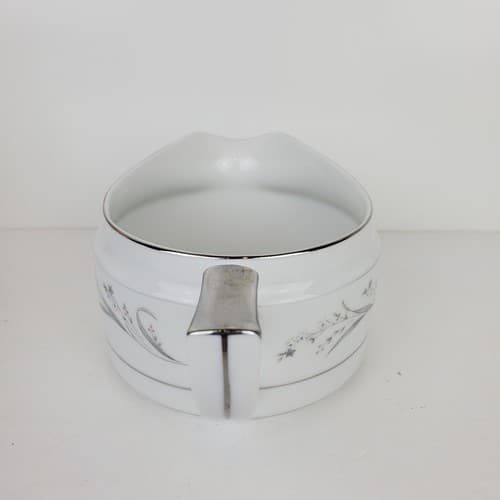 Vintage Amcrest Japan Fine China Fleur Pattern Gravy Boat 1401-5 - Thumbnail 5