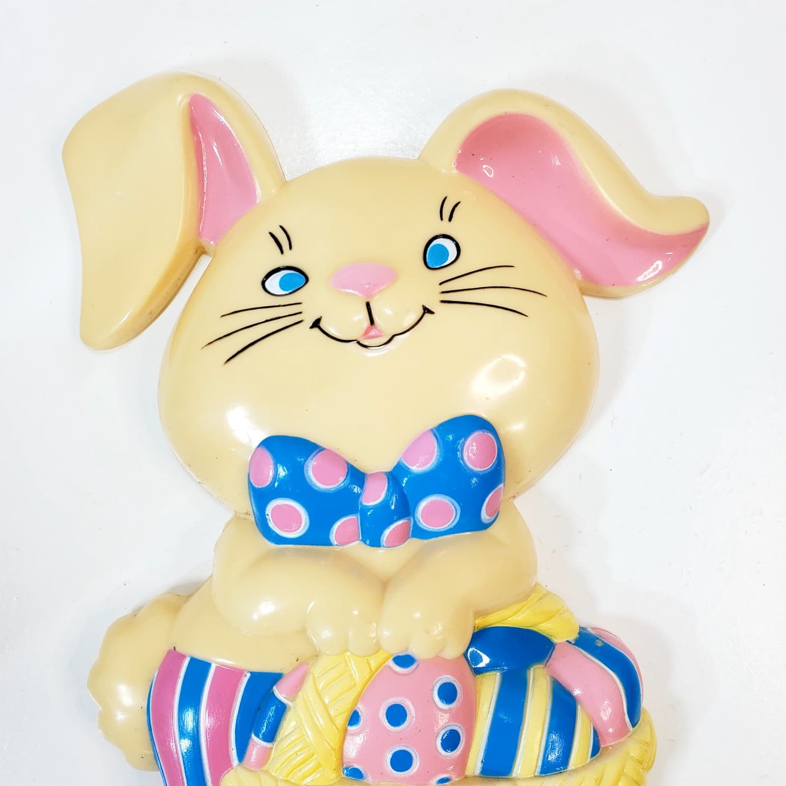 Vintage New Designs Plastic Yard Bunny Easter Outdoor Decor 13” Tall Spring - Thumbnail 2