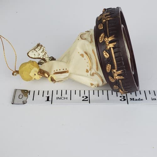 Enesco Angel Playing Violin Plastic Resin Hanging Ornament 3.25 Inch Tall - Thumbnail 6