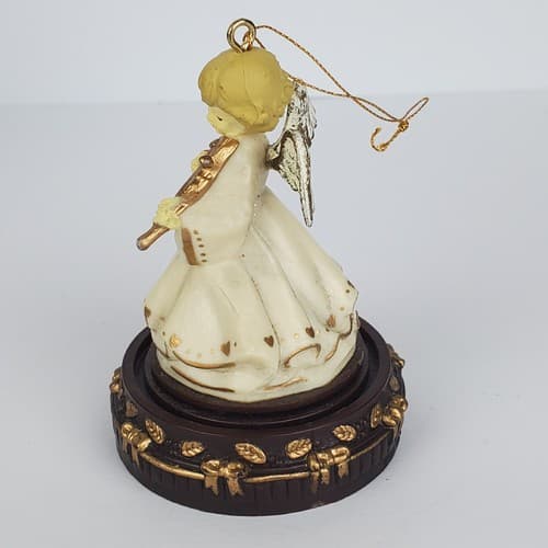 Enesco Angel Playing Violin Plastic Resin Hanging Ornament 3.25 Inch Tall - Thumbnail 4