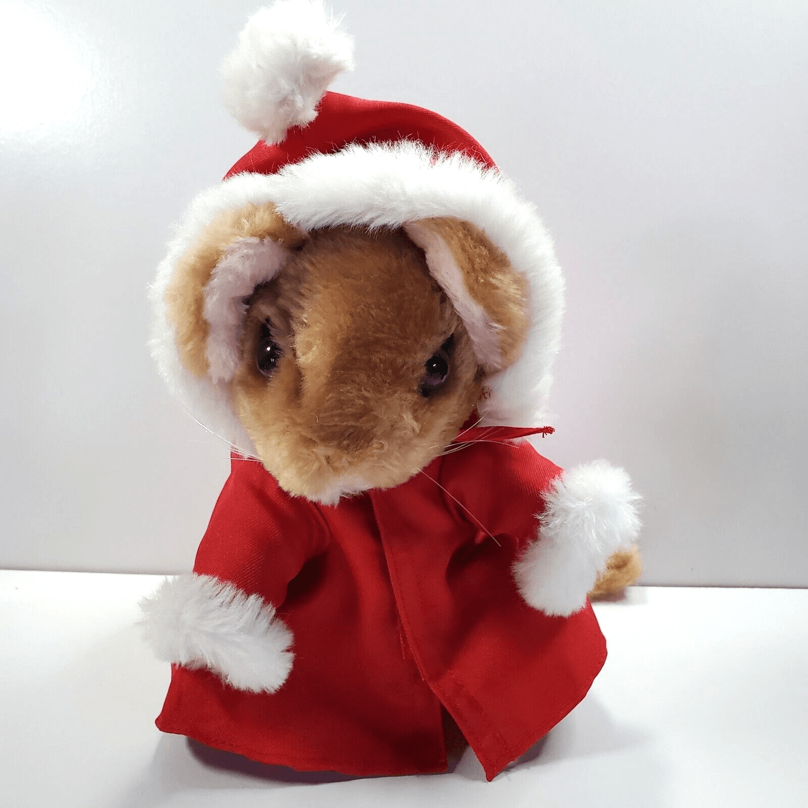 Vintage Dakin 1981 Merry Mouse Priscilla Hillman Plush Stuffed Animal Korea 9" - Thumbnail 5