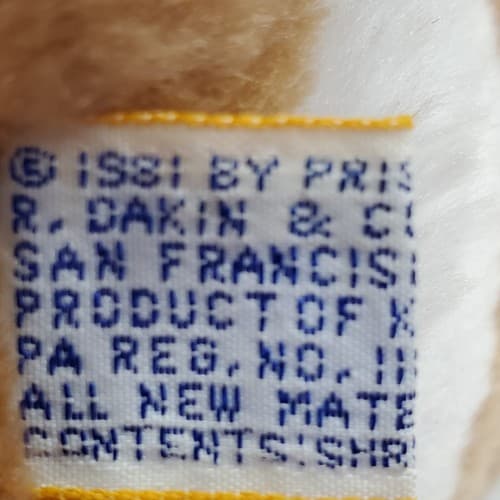 Vintage Dakin 1981 Merry Mouse Priscilla Hillman Plush Stuffed Animal Korea 9" - Thumbnail 10