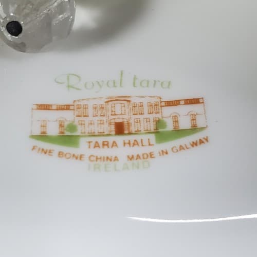 Vtg Royal Tara Hall Bone China Bell 5" Floral Made in Galaway Ireland w/clapper - Thumbnail 6