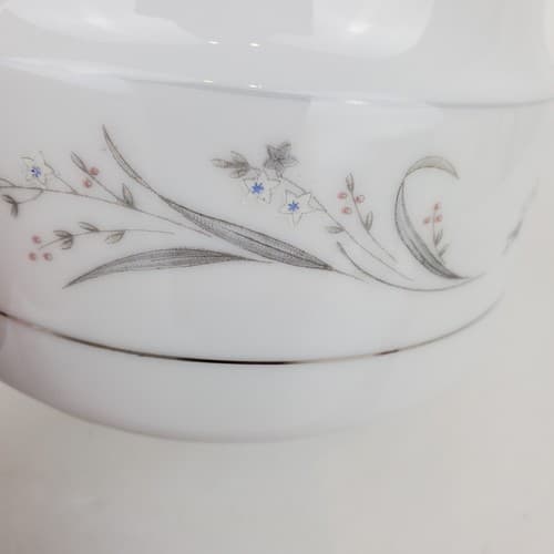Vintage Amcrest Japan Fine China Fleur Pattern Gravy Boat 1401-5 - Thumbnail 8