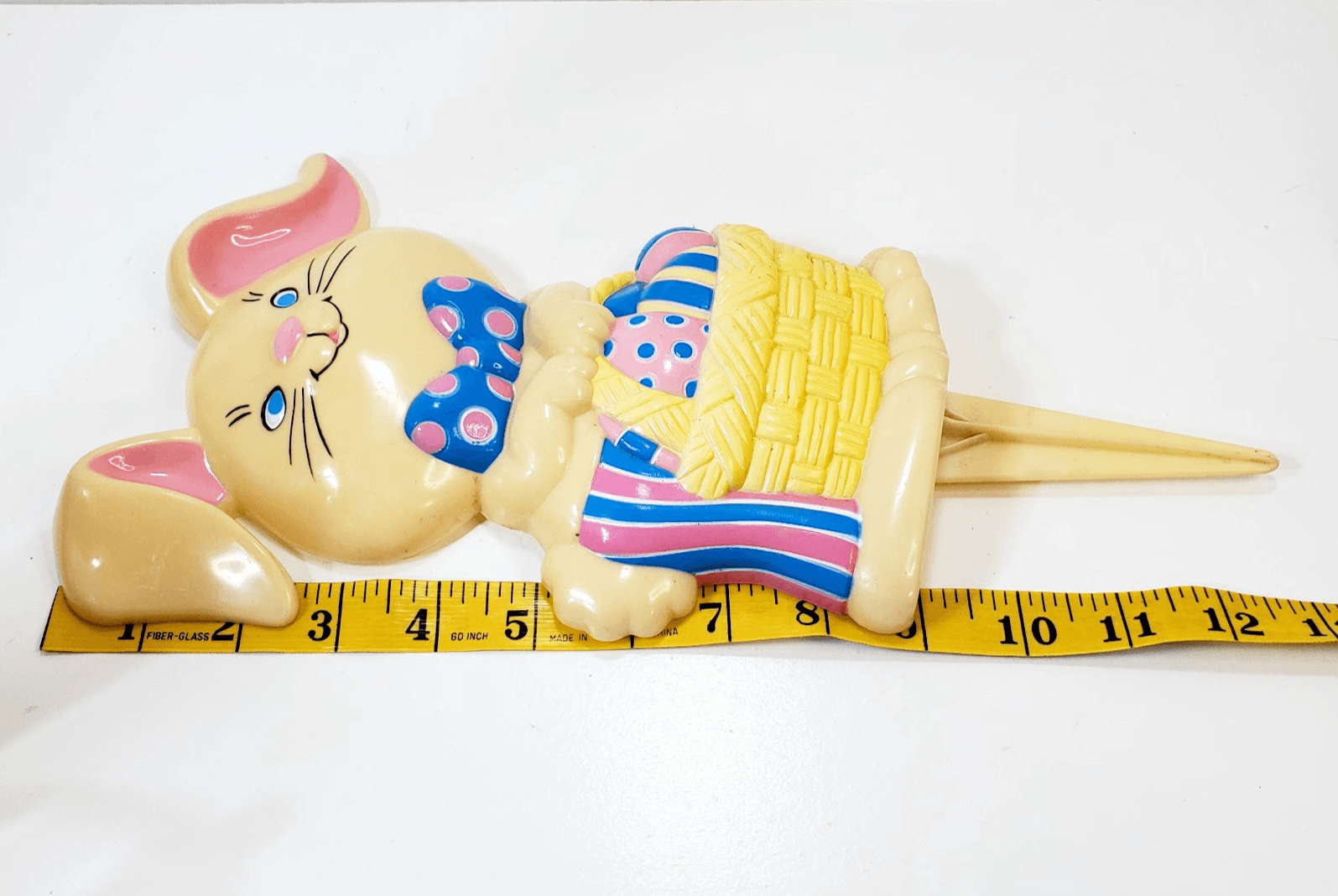 Vintage New Designs Plastic Yard Bunny Easter Outdoor Decor 13” Tall Spring - Thumbnail 7