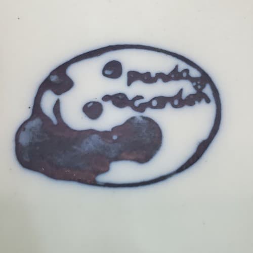 Panda Garden Earthenware Stoneware Pottery Planter Bowl Floral Flowers Pattern - Thumbnail 5