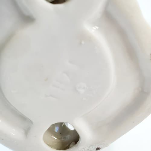Pearlized Ceramic Santa's Toy Shop Christmas Tea Light House Holiday Decor 7.5" - Thumbnail 6