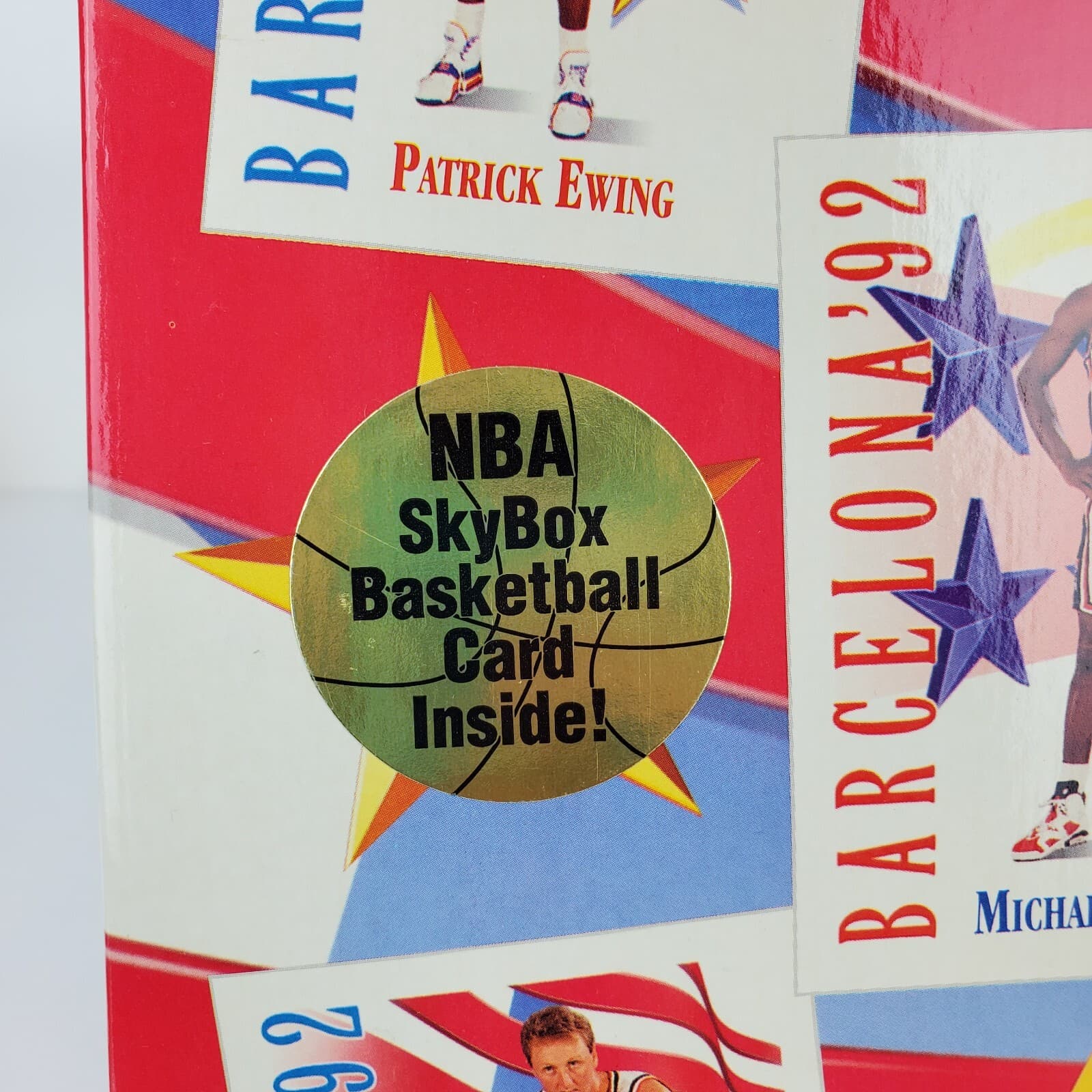 Vintage 1992 USA Basketball 200 Piece Poster Puzzle New Sealed w/NBA SkyBox Card - Thumbnail 5