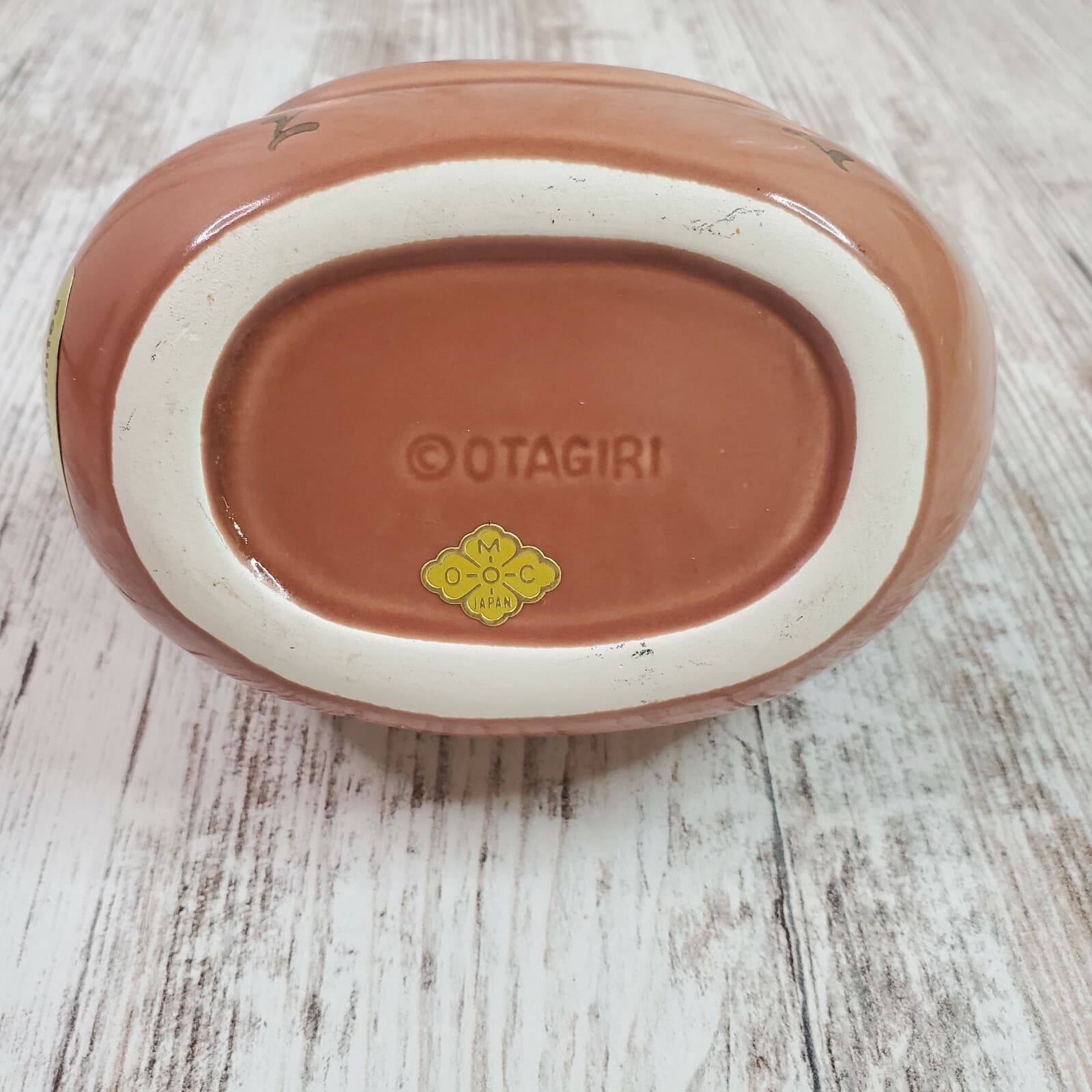Vintage OTAGIRI Japan Ceramic Mallard Duck Hand Painted Creamer - Thumbnail 9