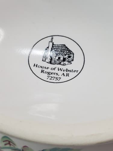 Vintage House of Webster Briar Rose Gravy Boat Rogers Arizona 72757 - Thumbnail 8