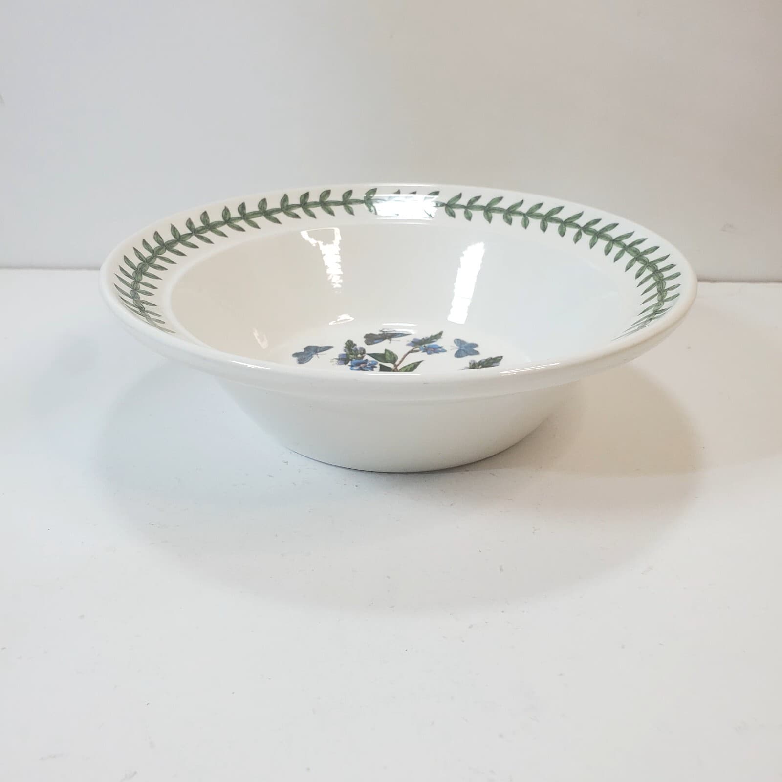 Vtg 1972 Portmeirion Botanic Garden Floral Veronica Chamaedrys Soup Cereal Bowl - Thumbnail 2