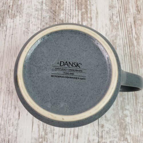 Dansk Santiago Dinnerware Gray Tan Creamer Mini Pitcher Stoneware - Thumbnail 5