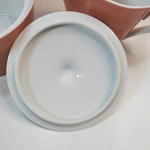 Vintage Enchante Fine China Camelot Rose Porcelain Creamer & Sugar Set Japan - Thumbnail 4