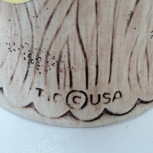 Vintage Ceramic Owl Bird Treasure Craft USA Bell Collectibles Wildlife Birds - Thumbnail 5