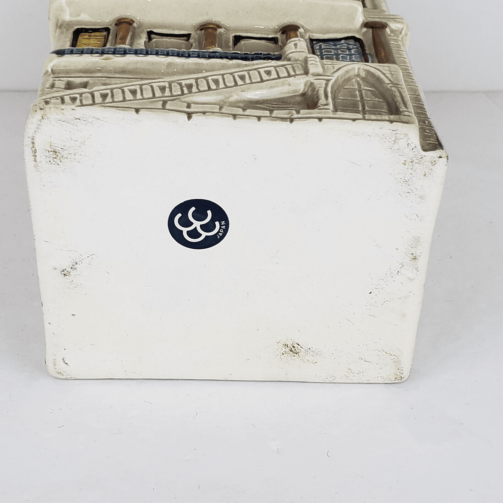 Vintage CCCC Japan Porcelain Victorian House Tea Light Votive Candle Holder - Thumbnail 6