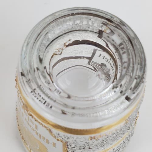 Vintage Culver Hilton Head Island Souvenir Textured Shot Glass Gold Detail - Thumbnail 7