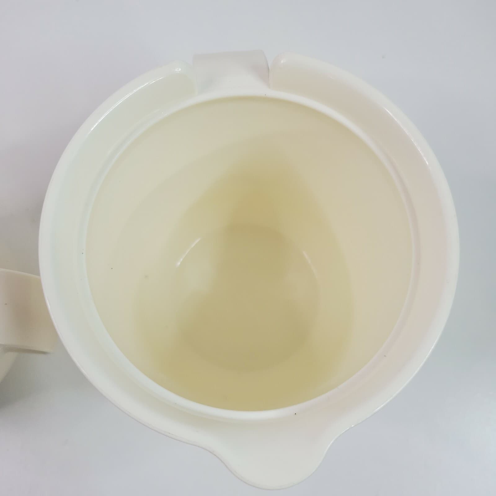 Vintage Tupperware 12 Ounce Creamer & 10 Ounce Sugar Bowl Set Pink Lids - Thumbnail 5