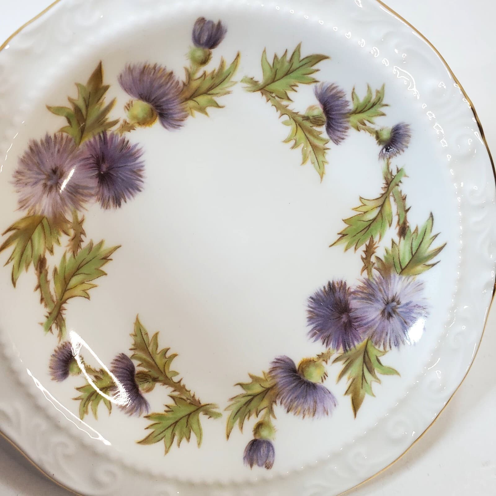 Vintage PARAGON Fine Bone China Highland Queen Floral 4 1/2" Trinket Candy Dish - Thumbnail 2