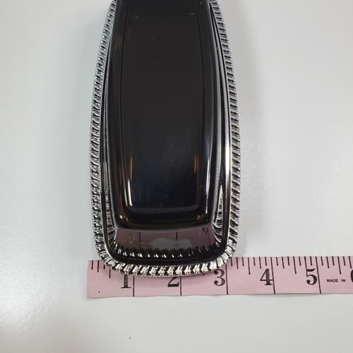 Vintage Doehler-Jarvis Division of National Lead Co. Chrome/Plastic Butter Dish - Thumbnail 7