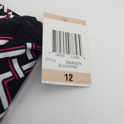 INC International Concepts Womens Size 12 Geometric Print Bikini Swim Bottom - Thumbnail 8