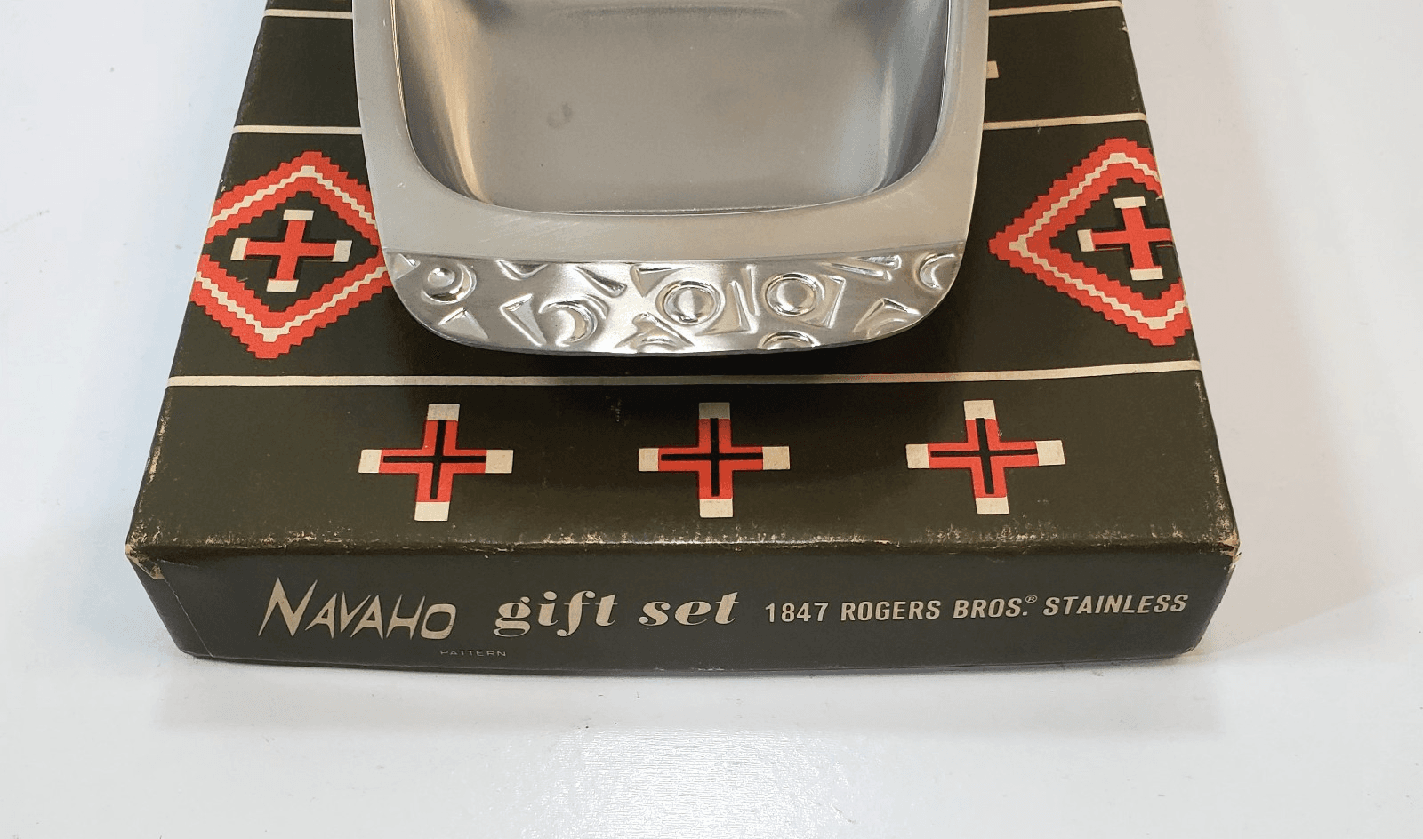 Vtg Alessi International Stainless Steel Navaho Divided Tray Dish Serveware 18-8 - Thumbnail 4