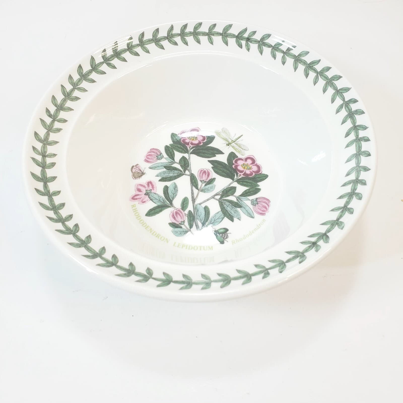Vintage 1972 Portmeirion Botanic Garden Floral Rhododendron Soup Cereal Bowl