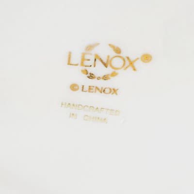 Vtg Lenox Lighthouse China Figurine Statue 5 " Cream w/ Gold Trim Handcrafted - Thumbnail 7