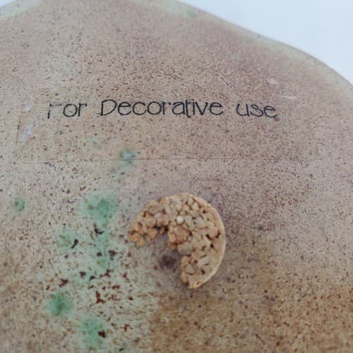 Stillwood Pottery Handmade Signed Leaf Shaped Trinket Dish Spoon Rest Decor - Thumbnail 8