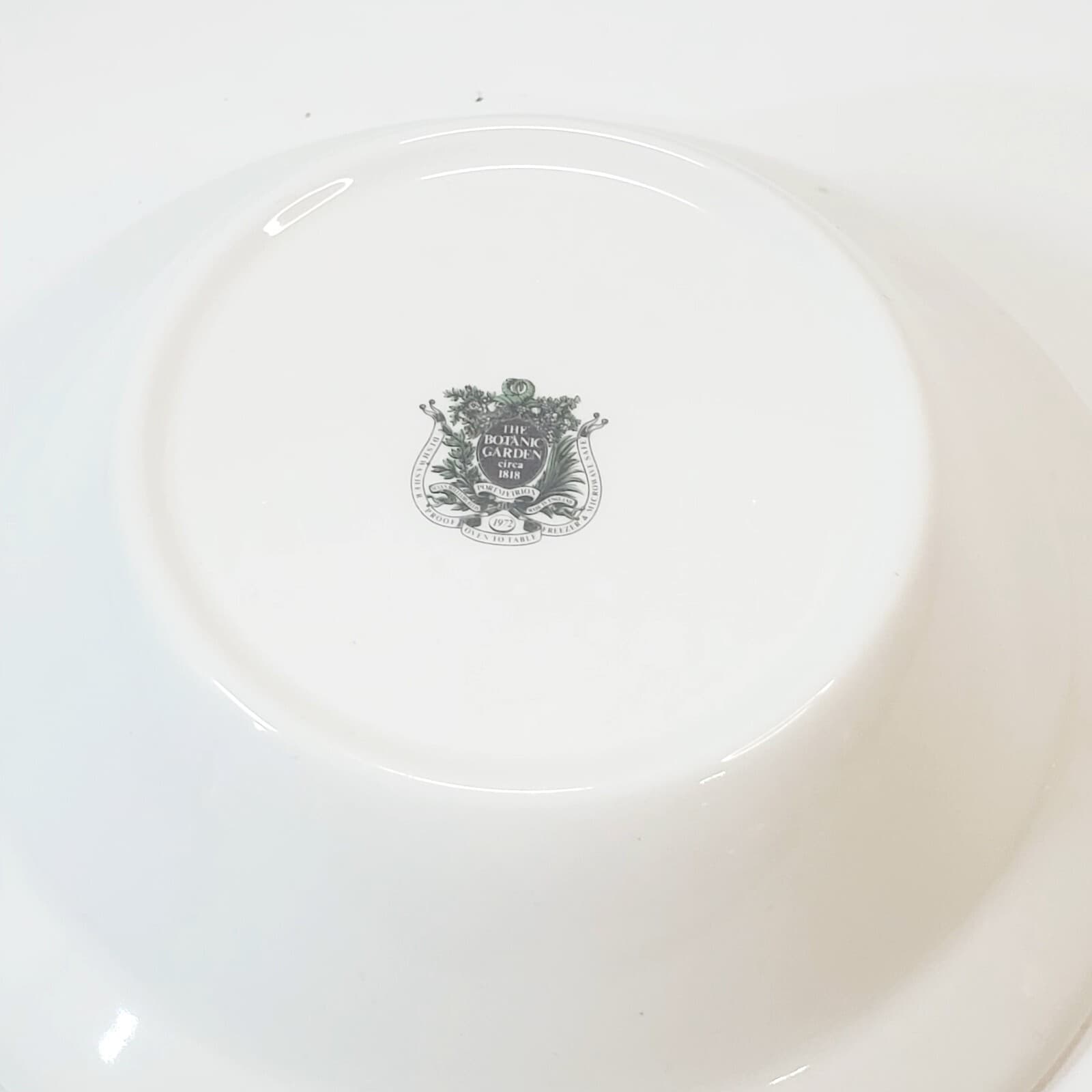 Vintage 1972 Portmeirion Botanic Garden Floral Rhododendron Soup Cereal Bowl - Thumbnail 7