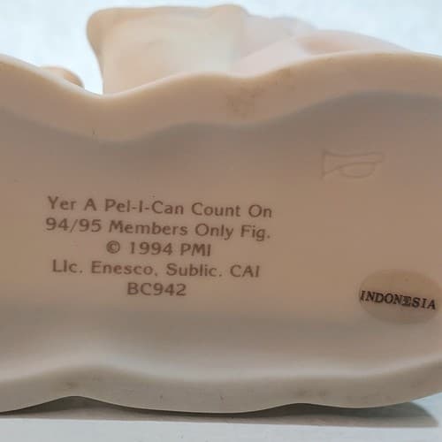 Vtg Yer A Pel-I-Can Count On Precious Moments #BC 942 94/95 Members Only Figure - Thumbnail 7