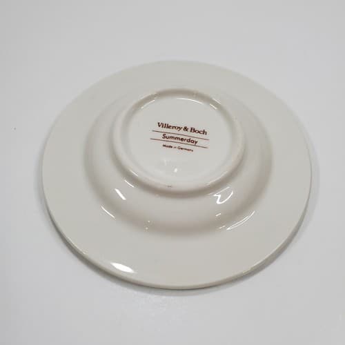 Villeroy & Boch Summerday Floral Small Ashtray Trinket 4.25" Made In Germany - Thumbnail 2