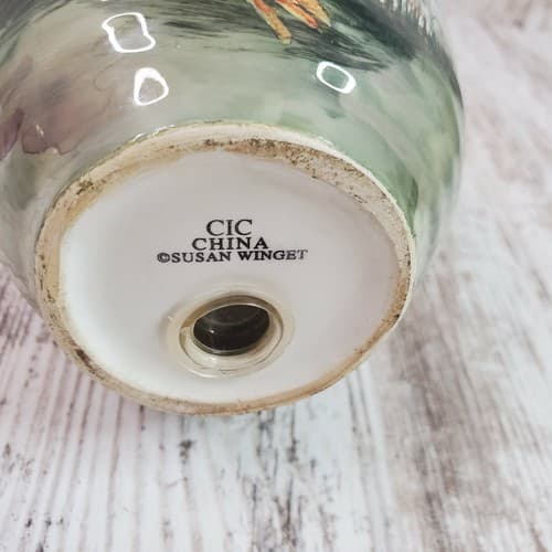 CIC Susan Winget Le Rooster Crock Shaped Cheese Shaker Farmhouse Rustic Decor - Thumbnail 7